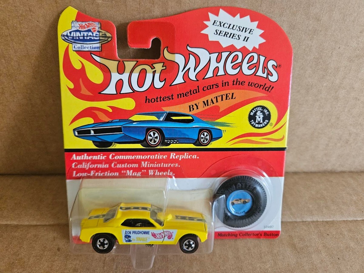 ホットウィール VINTAGE Collection SNAKE II DON PRUDHOMME SNAKE FUNNY CAR 1/64 HOT WHEELS VINTAGE