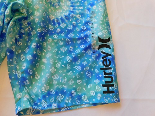 Hurley Youth Boy's Board Shorts Swim 984450-U4G Aurora Green Size Variations NWT - Picture 2 of 5