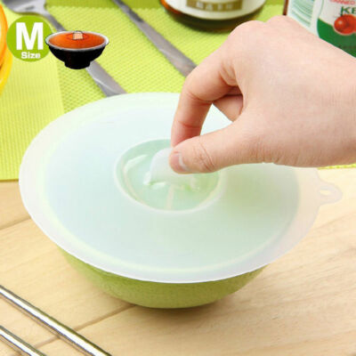 Silicone Bowl & Cup Lids - Airtight, Anti-Dust, Stretchable Food Covers (USA Seller)