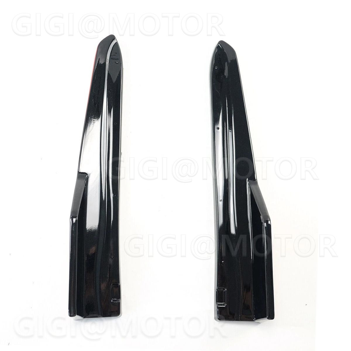 For Toyota Camry SE XSE 18-2025 TRD Style Gloss Rear Side Splitter Aprons Spats