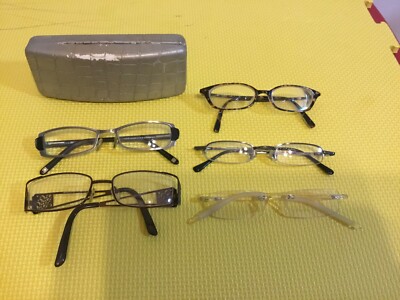 Lot of 5 Eyeglass Frames: Optical Quality, Legacy, Reaction and other + Bonus