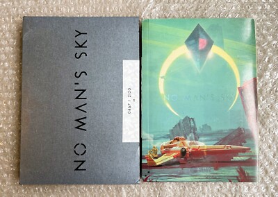 No Man's Sky PS4 Pressemappe Promo/Promotion Artbook, Poster, Disc, HelloGames