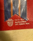 Vintage 1972 German Volksmarch Medal With Ribbon Frankfurt Romer Sealed — photo 4