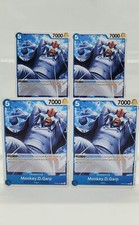 One Piece TCG Monkey.D.Garp OP06-055 Wings of the Captain 4 Cards Set