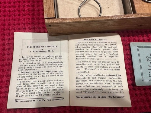 Antik J.M. Grosvenor & Co.  Der Konseal Füll- und Verschließapparat - Bild 7 von 9