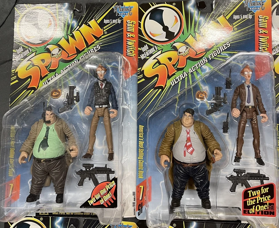 Spawn Series 7 Spawn 3, Sam/Twitch, Crutch, Scourge, The Mangler, NoBody, Zombie - Изображение 2 из 4