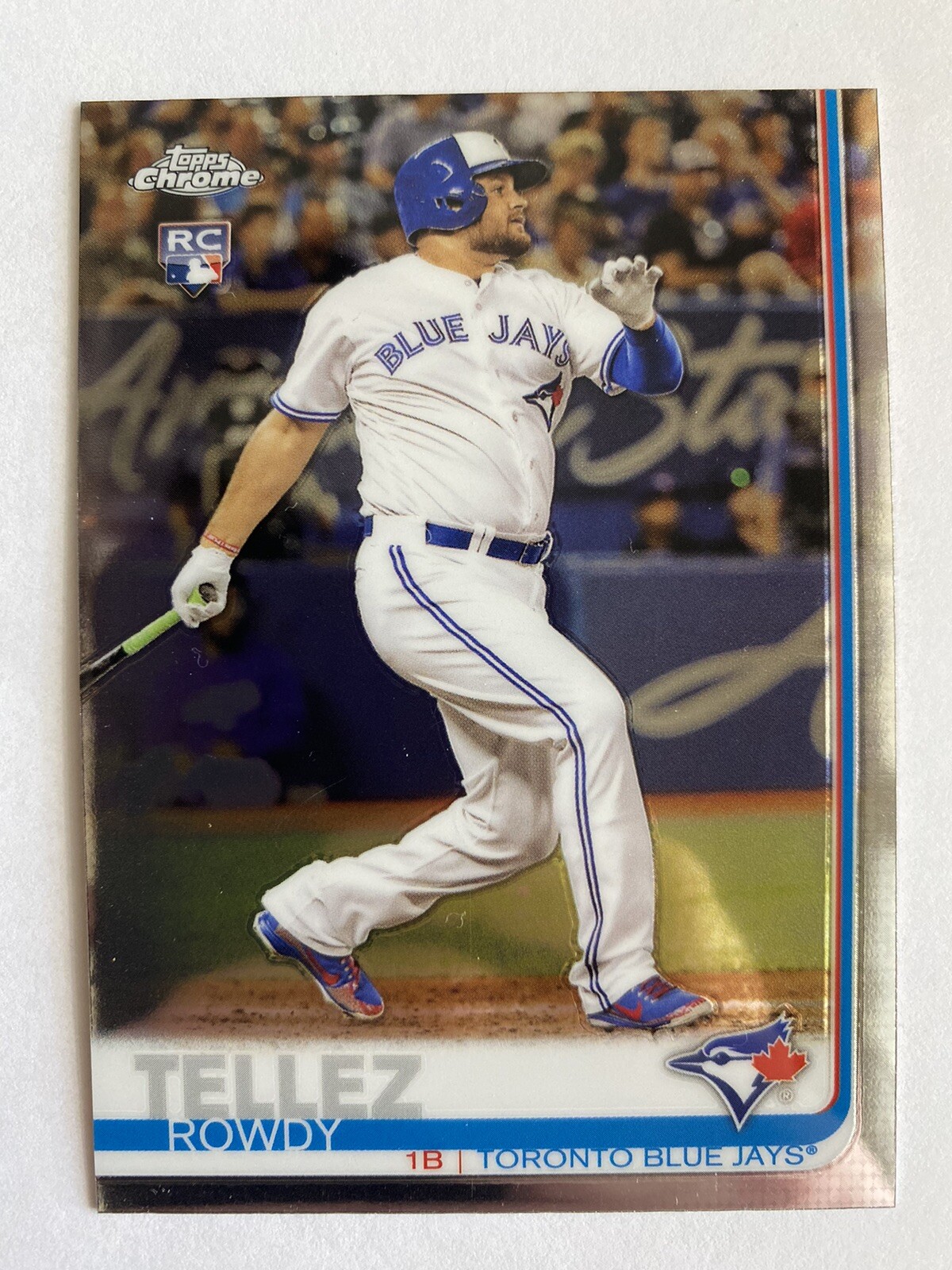 2019 Topps Chrome #2 Rowdy Tellez RC Toronto Blue Jays