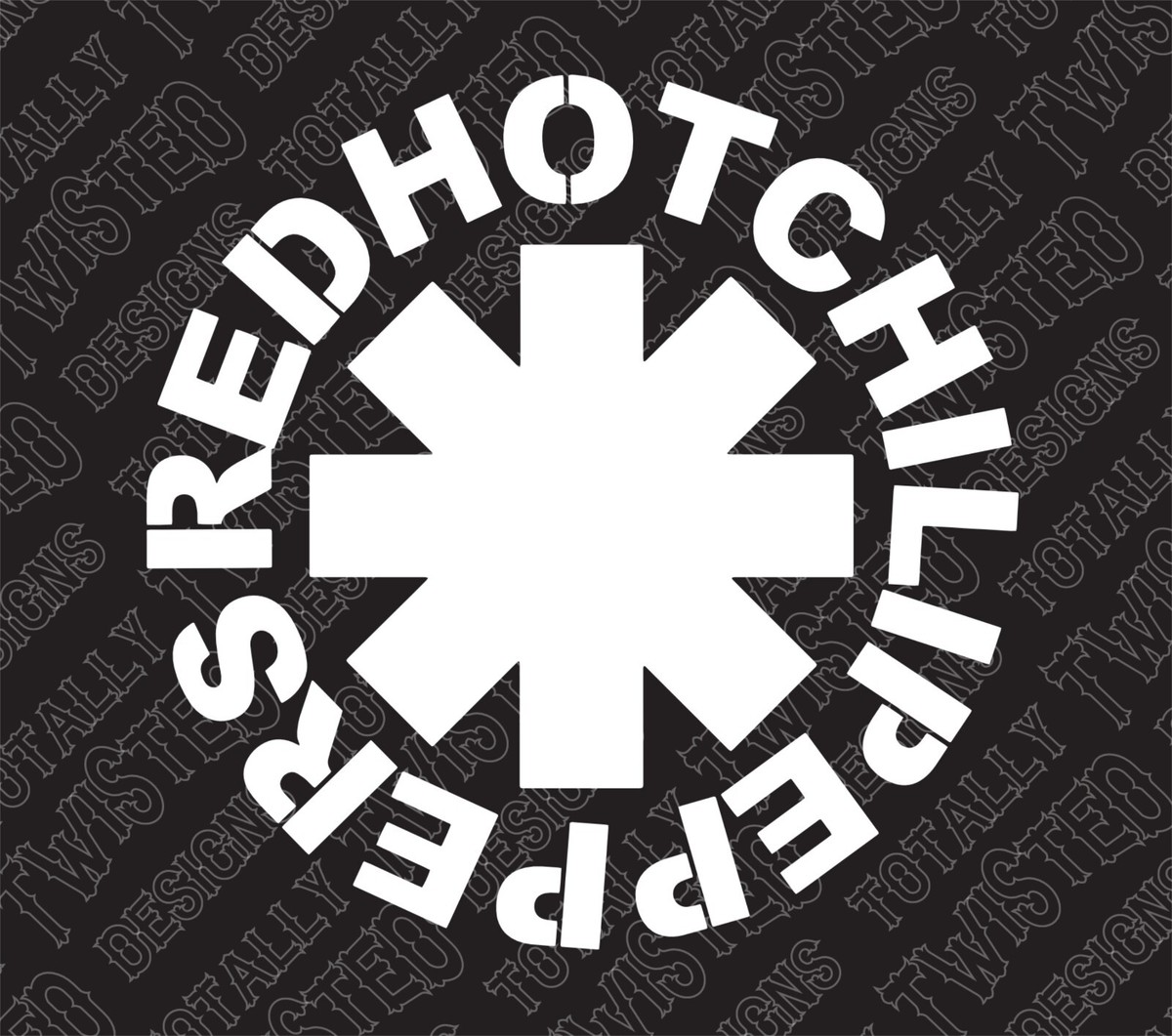 Red Hot Chili Peppers vinyl decal sticker Car Truck Hard Rock Band