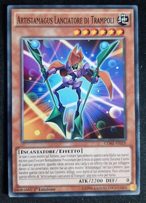 ARTISTAMAGUS TRAMPOLIWERFER Gemeinsame auf Italienisch CORE-IT019 YUGIOH