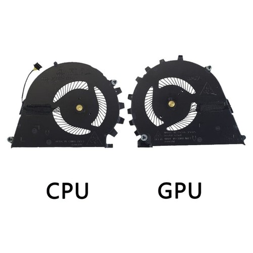 for HP ZBook Studio G3 G4 15" Notebook CPU and GPU Cooling Fan DC 5V Fan - Photo 3/8