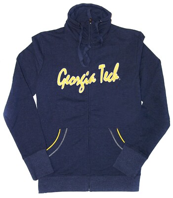 Campus Drive Georgia Tech Women's Athletic Pullover Track Jacket Medium (e154)