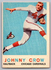 1959 TOPPS #105 JOHN DAVID CROW CARDINALS ROOKIE