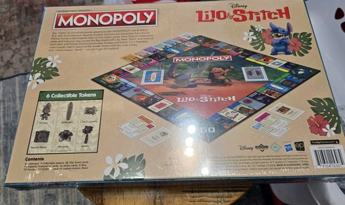 MONOPOLY Disney Lilo & Stitch Brettspiel versiegelt ungeöffnet - Bild 2 von 3