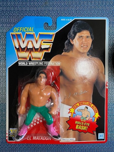 WWF Hasbro El Matador Tito Santana Series 6 MOC...