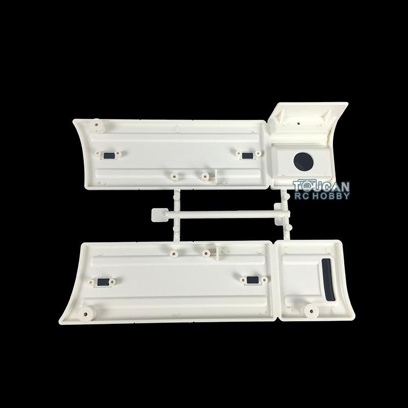 Plastic Side Skirt Part for Tamiya 1/14 RC 4*2 2Axle Tractor Truck DIY Accessory