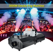 3000W DMX Fog Machine Stage Smoke Fog Machine DJ Smoke Effect Fogger Remote
