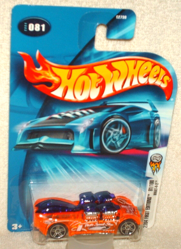 Hot Wheels 2004 FE #81 What-4-2 orange,excellent card, i combine shipping