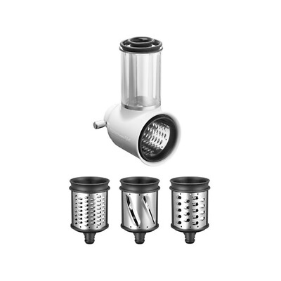 KitchenAid 5KSMVSA Gemüseschneider/ Schnitzelwerk mit 3 Trommeln