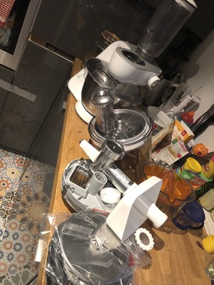 Bosch Mum54251 Food Processor 3 9 Litre White Ebay