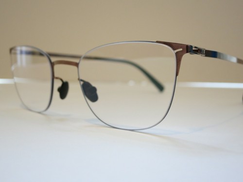 Mykita Lessrim YUMI 262 Shiny Copper Black Glasses Eyewear Eyeglass Frame NEW - Picture 2 of 6