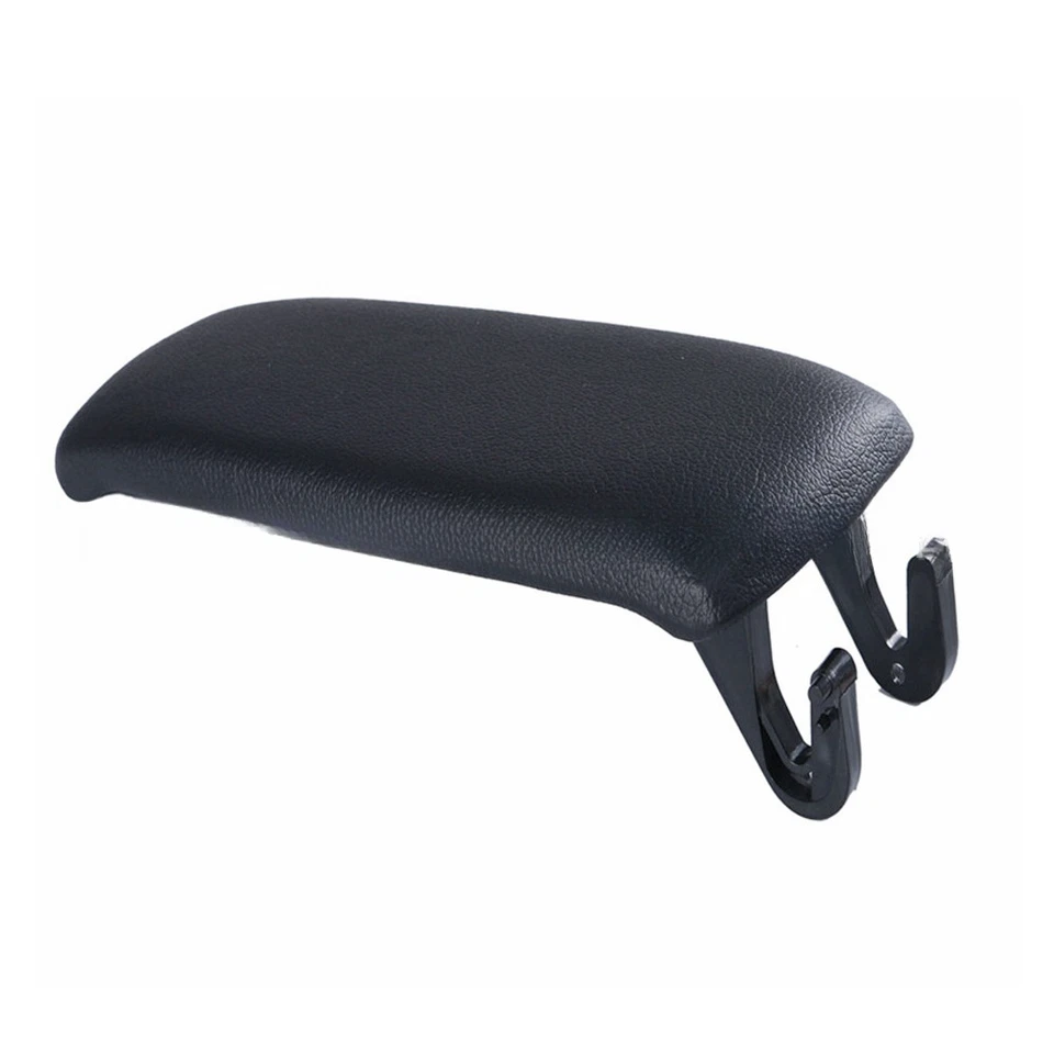 Cubierta de reposabrazos de consola central de coche de cuero ABS negra nueva para Audi A6 C5 1998-2005 Foto 2 de 4