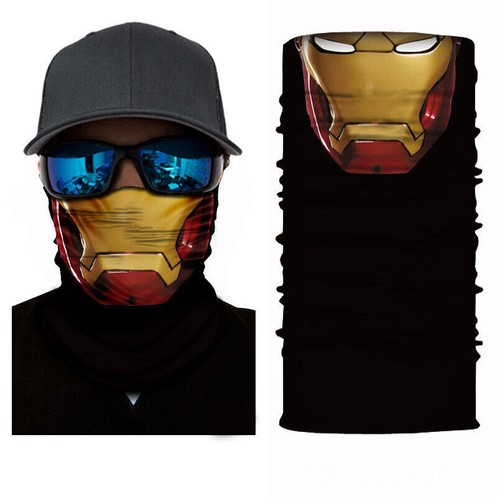 Cycling Motorcycle Face Mask Face Cover Head Scarf Sunscreen Bandana Neck Sock - Picture 42 of 65