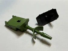 1987 GI Joe Marauder Tank Hauler Battle Force 2000 Cannon & Radar Dish Part Lot