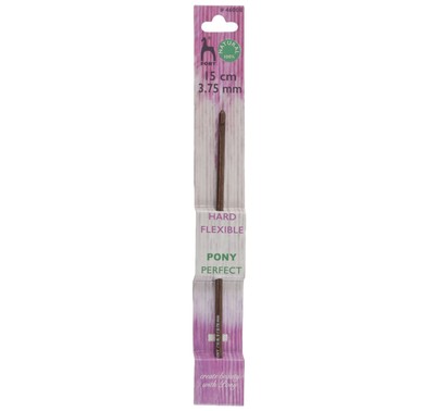 KnitPro Basix Birch Breinaalden 12 mm (35 cm) - Berkenhout