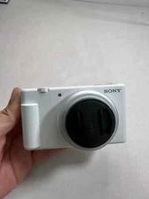 Sony ZV-1F 20.1MP 4K f/2 Vlogging Digital Camera - WHITE 4K up to 30p