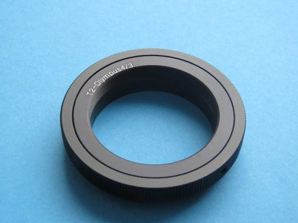 T2/T Mount Adapter ring 4/3 for Olympus E-5 E-3 E-510 E-500 E-450 E-620 - Image 2 of 4