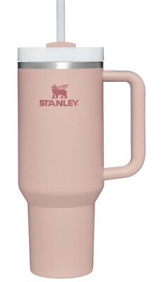 Stanley Quencher H2.0 40oz (Dusk Pink) With Lid & Straw