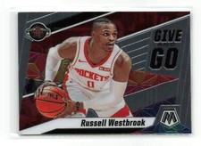 Russell Westbrook #11 2019-20 PANINI MOSAIC GIVE AND GO