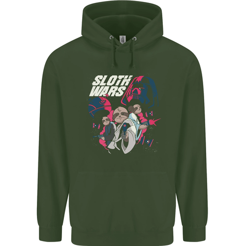 Sloth Wars Funny TV & Movie Parody Childrens Kids Hoodie - Picture 47 of 80