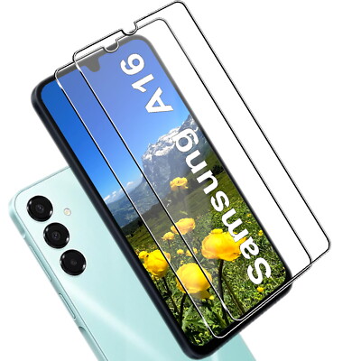 2xEcht Glas Display Schutz für Samsung Galaxy A16 Panzerfolie 9H Hart Schutzglas