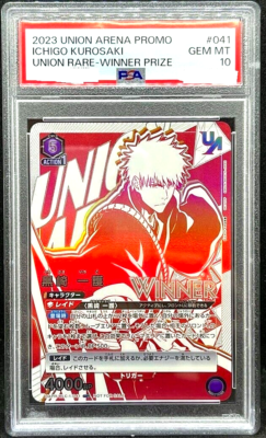 PSA 10 Union Arena Card BLEACH Ichigo Kurosaki Union Rare Winner