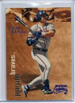 RYAN KLESKO 1999 Skybox Thunder RANT PARALLEL #213 - BRAVES