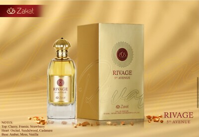 ZAKA ''RIVAGE 5th AVENUE'' 3.4 fl oz Eau De Parfum