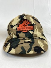 Youth Jurassic World Baseball Cap Snapback Hat Camouflage Green One Size Casual