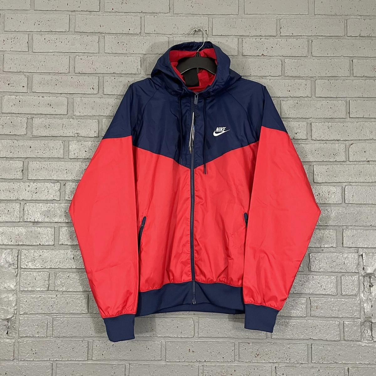 Red nike hotsell jacket mens