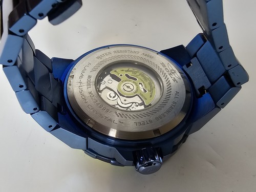 Reloj Invicta Bolt Lume Automático Corazón Abierto Azul Hombre 52mm 34999 - Imagen 2 de 6