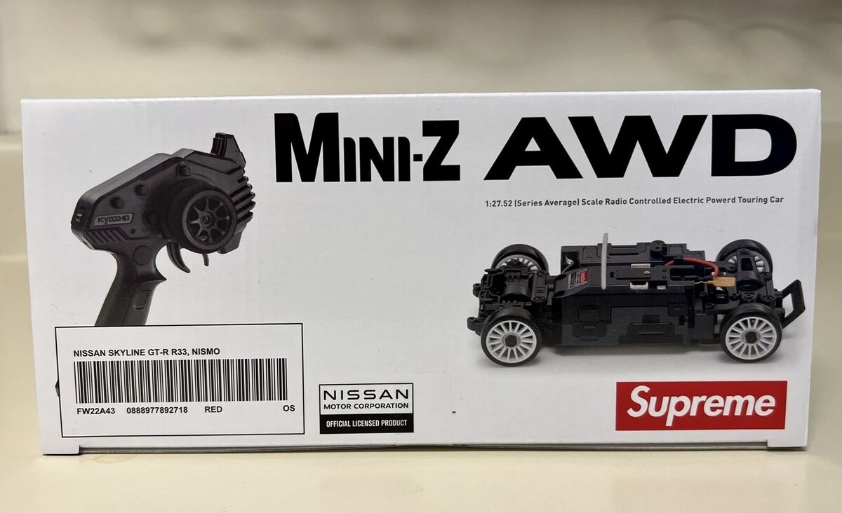 Supreme X Kyosho Mini-Z Nissan Skvline Nismo R33 RC Readset READY TO SHIP!!