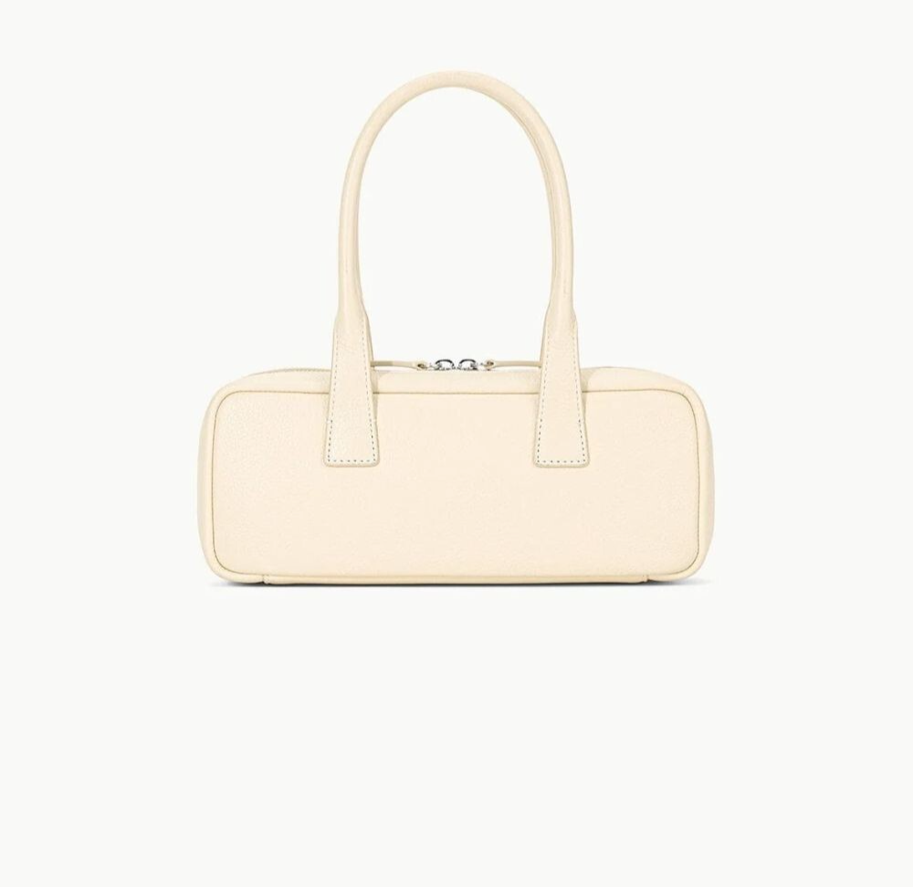 nwt STAUD 'THE DUDE' SHOULDER BAG CREAM