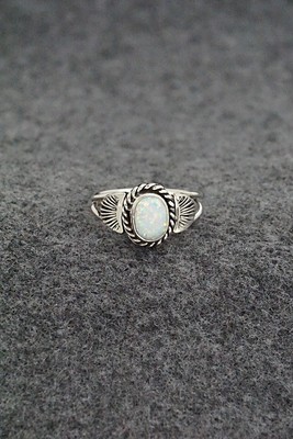 Opalite & Sterling Silver Ring - Jan Mariano - Size 6.5