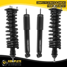 1998-2003 Mercedes ML320 Front Shock Absorbers & Rear Complete Strut Assemblies