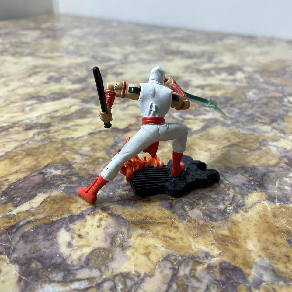 GI Joe Sigma 6 Nightblade Storm Shadow 3" Action Figure Toy PVC Cobra Ninja - Image 4 of 4