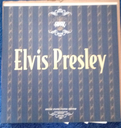 🎅RAR🎄Elvis 1993 Commemorative "Legends Of Rock 'N Roll" USPS Briefmarken & CD Set - Bild 8 von 12