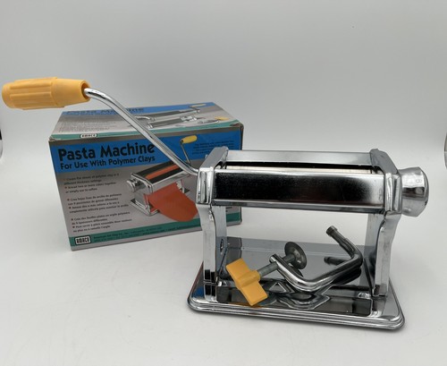 Amaco Pasta Machine for Polymer Clays and Soft Metal Sheets MPN 12381S  w box