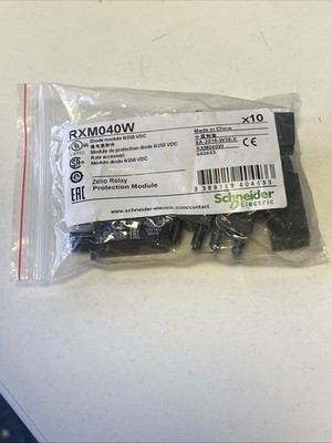 10x Schneider RXM040W Harmony Relay - Modulschutzdiode - für Rxm und RPM - 6V