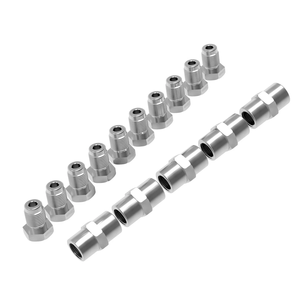 5m Bremsleitung Kunifer 4,75 mm mit ABE + 10 Verschraubungen + 5 Verbinder - Bild 4 von 4