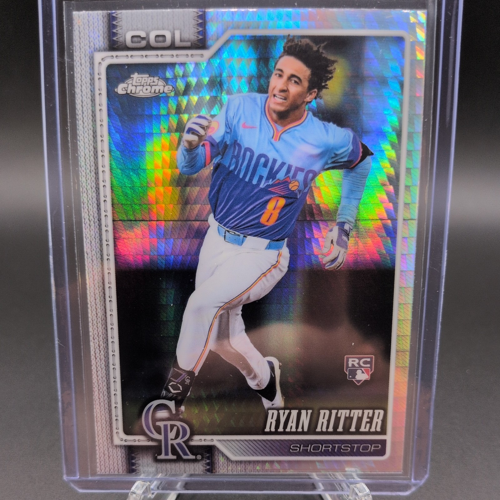 2026 Topps Chrome #122 Ryan Ritter Prism Refractor